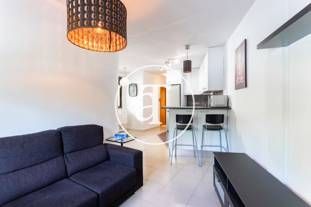 Appartement en location temporaire avec 1 chambre et 1 salle de bain à Nou Barris 4