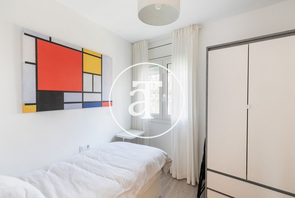 Monthly rental apartment with 3 bedrooms in Hospitalet 17