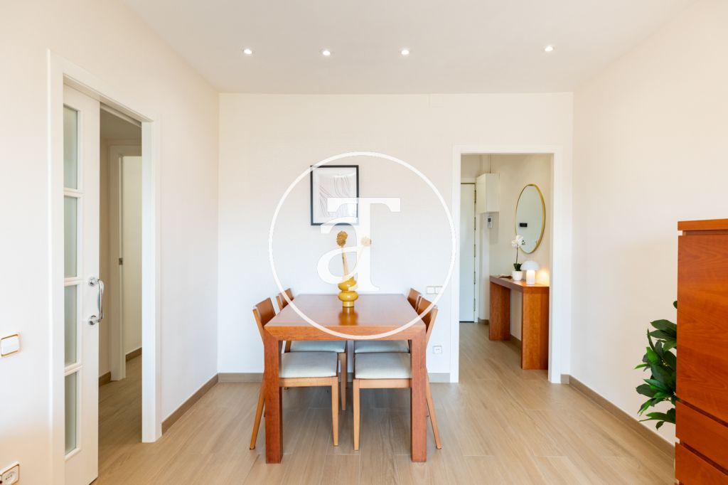Monthly rental apartment with 2 bedrooms, 1 bathroom, study and terrace with views next to the Gran Via 2 shopping center 14