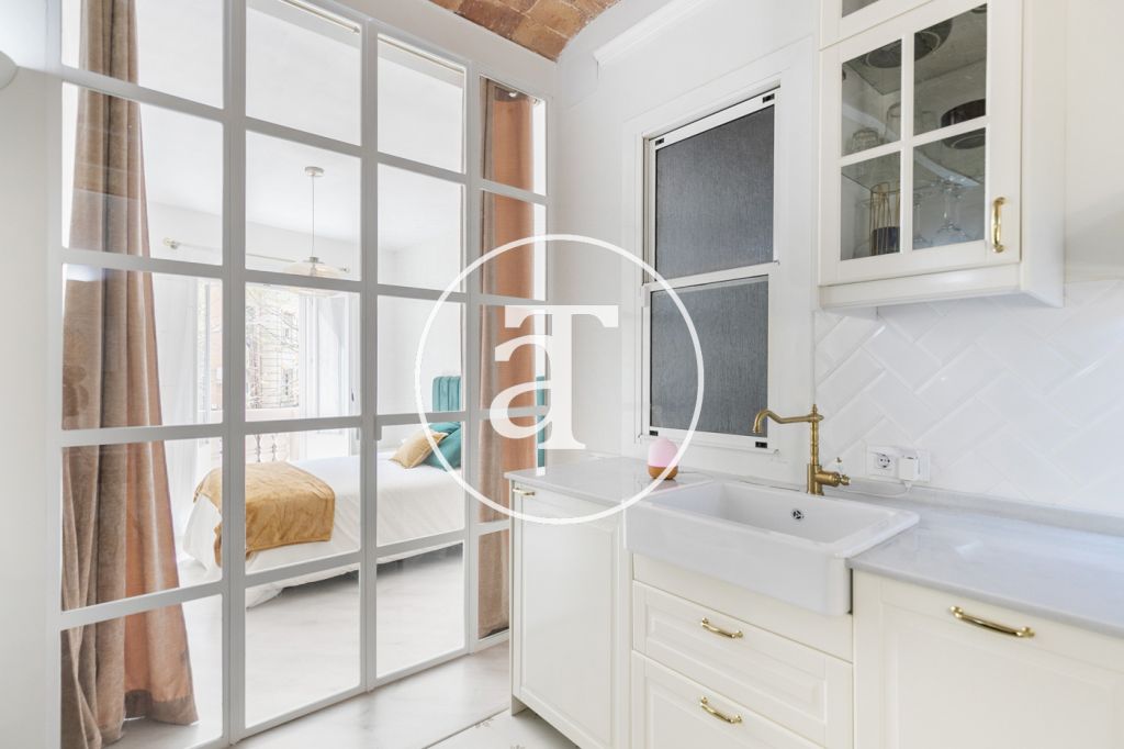 Monthly rental apartment with 1 bedroom and studio in the Sagrada Familia neighborhood 12