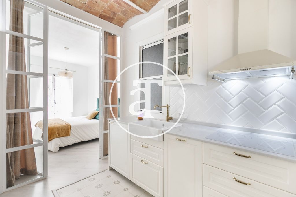 Monthly rental apartment with 1 bedroom and studio in the Sagrada Familia neighborhood 11