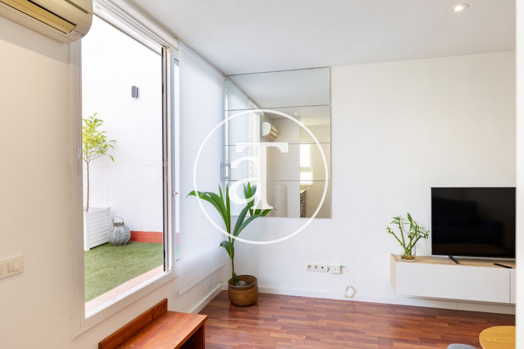 Monthly rental Penthouse loft with 1 bathroom and large private terrace in Sarrià - Sant Gervasi 4