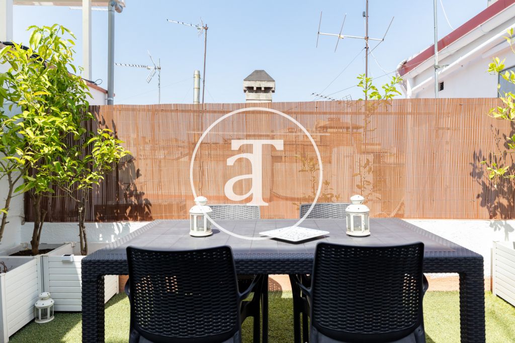 Monthly rental Penthouse loft with 1 bathroom and large private terrace in Sarrià - Sant Gervasi 8