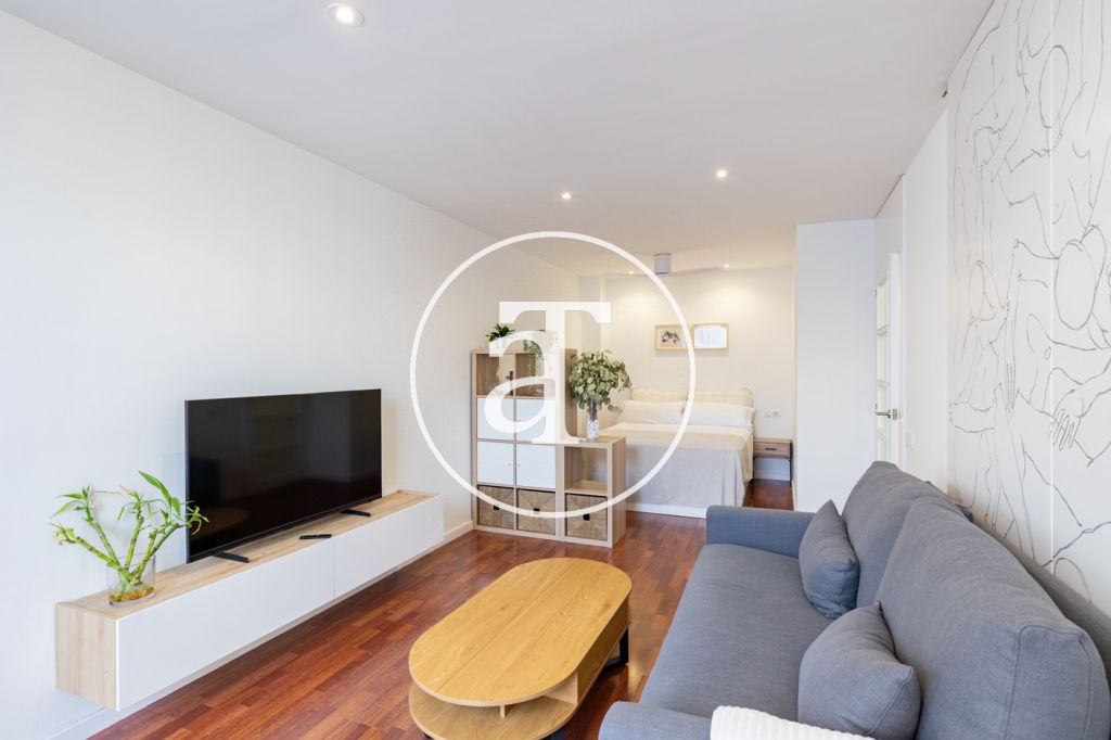 Monthly rental Penthouse loft with 1 bathroom and large private terrace in Sarrià - Sant Gervasi 2
