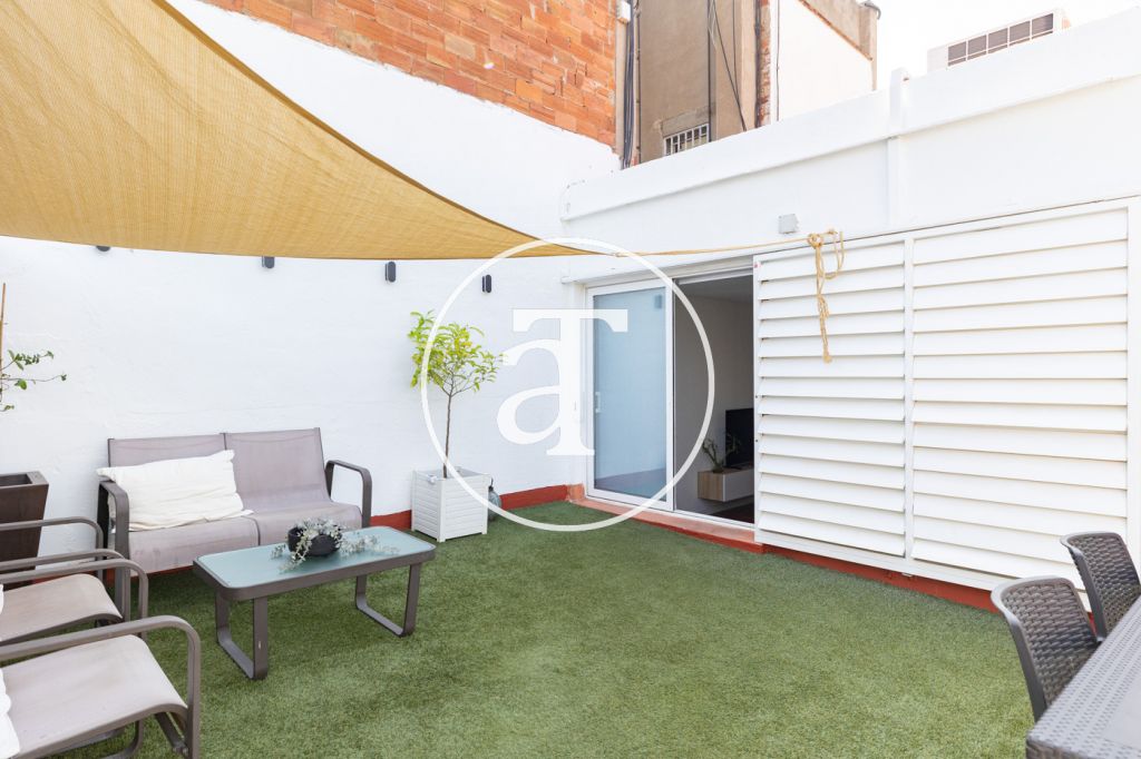 Monthly rental Penthouse loft with 1 bathroom and large private terrace in Sarrià - Sant Gervasi 9