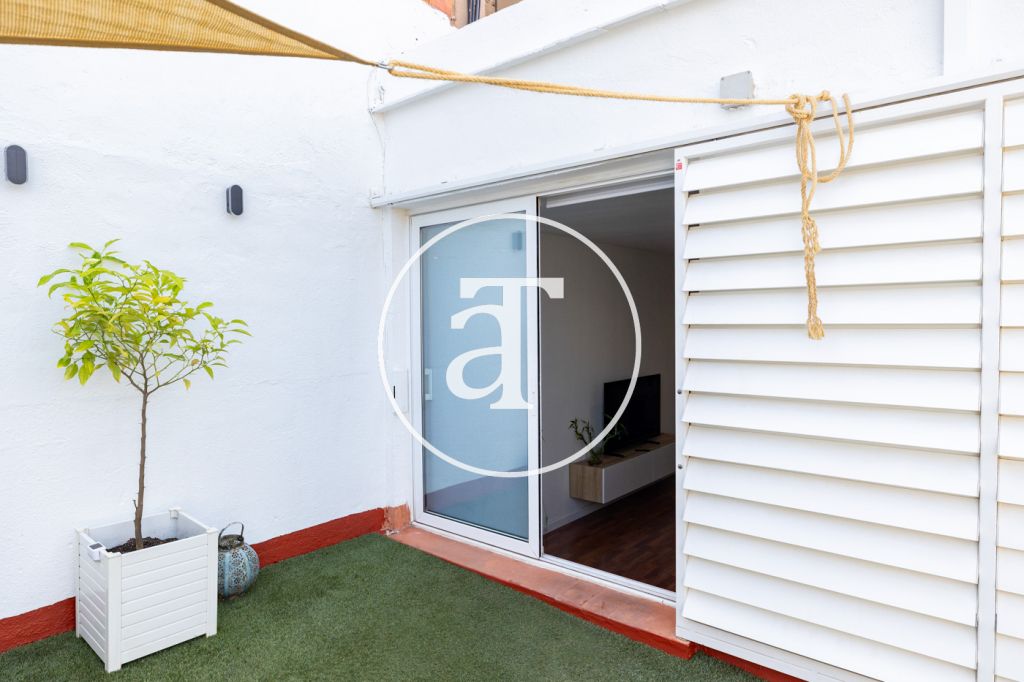 Monthly rental Penthouse loft with 1 bathroom and large private terrace in Sarrià - Sant Gervasi 10