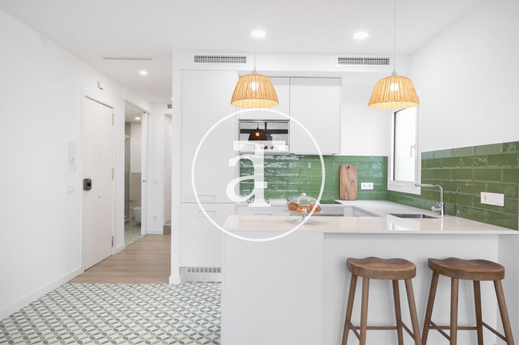 Appartement en location temporaire avec 3 chambres doubles dans l'Eixample 11