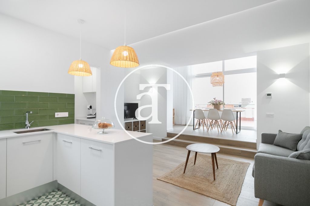 Appartement en location temporaire avec 3 chambres doubles dans l'Eixample 12