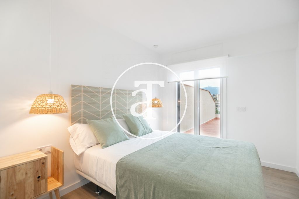 Appartement en location temporaire avec 3 chambres doubles dans l'Eixample 21