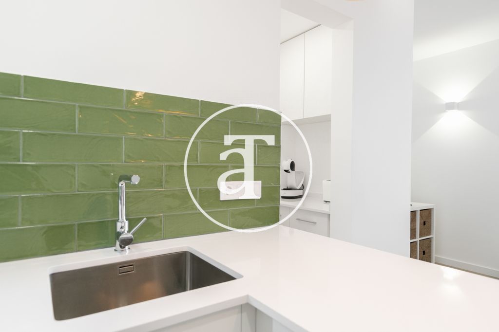 Appartement en location temporaire avec 3 chambres doubles dans l'Eixample 9