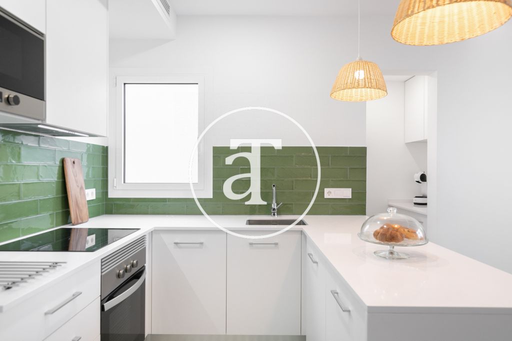 Appartement en location temporaire avec 3 chambres doubles dans l'Eixample 7