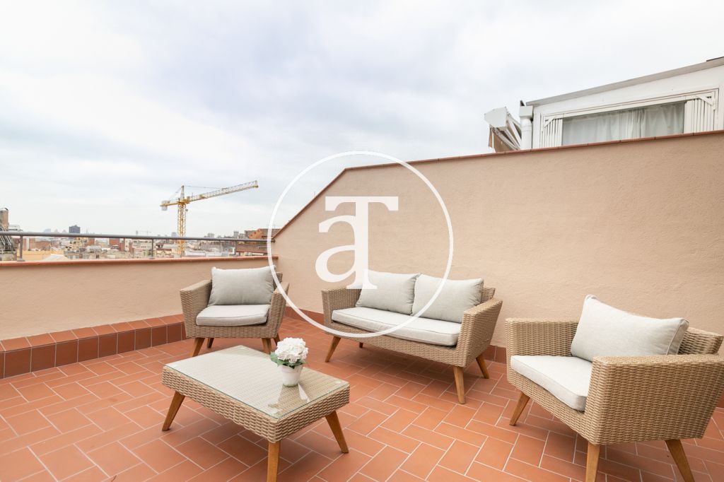Appartement en location temporaire avec 3 chambres doubles dans l'Eixample 16