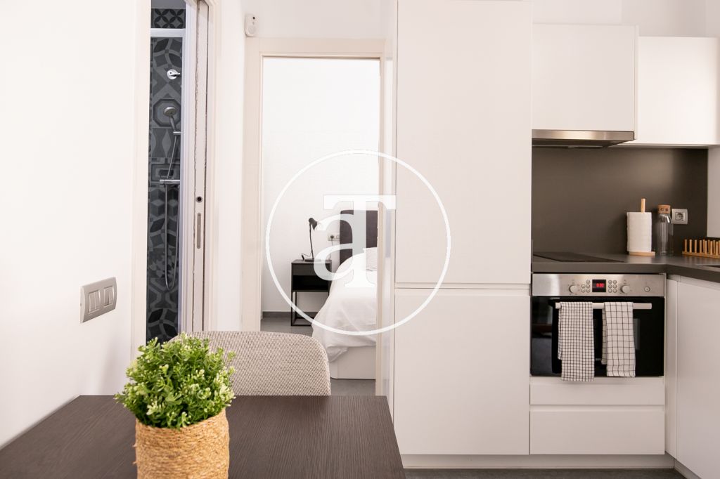 Monthly rental apartment with one bedroom in La Barceloneta 8