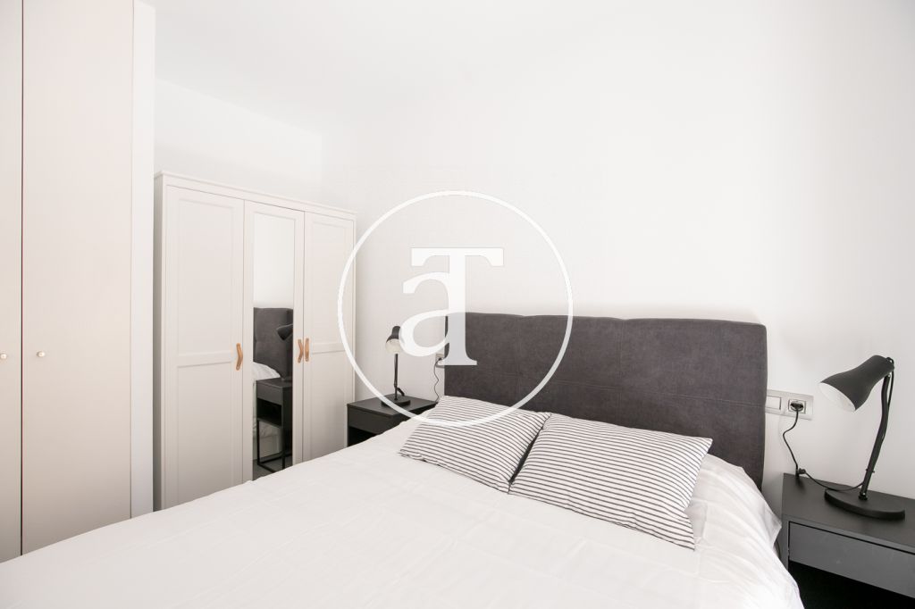 Monthly rental apartment with one bedroom in La Barceloneta 17