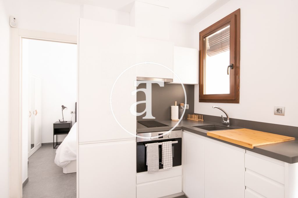 Monthly rental apartment with one bedroom in La Barceloneta 9