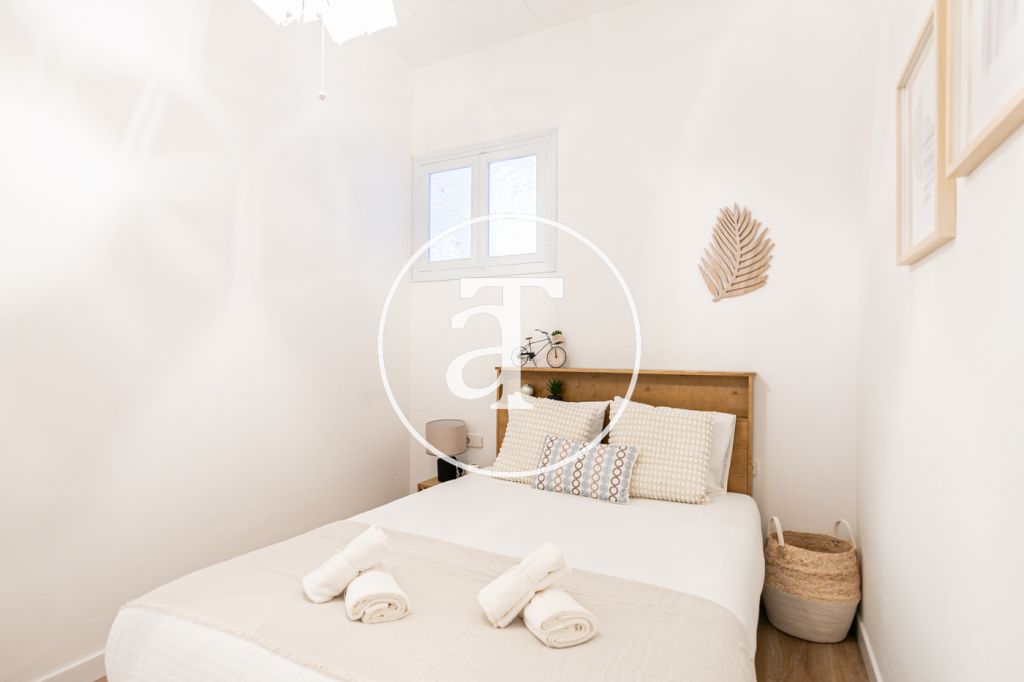 Monthly rental apartment with1 double bedroom in Carrer d'Aragó 17