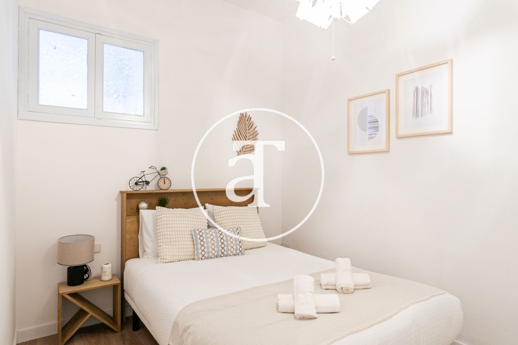 Monthly rental apartment with1 double bedroom in Carrer d'Aragó 19