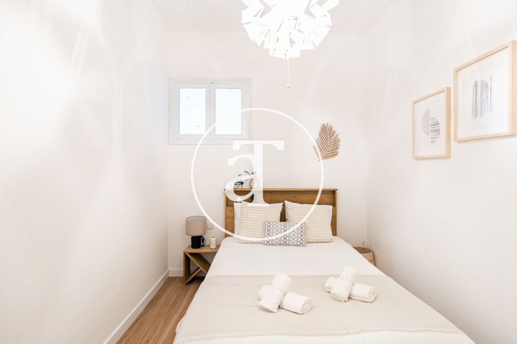 Monthly rental apartment with1 double bedroom in Carrer d'Aragó 14
