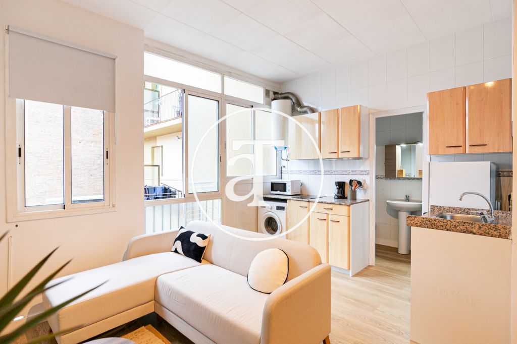 Monthly rental apartment with1 double bedroom in Carrer d'Aragó 6