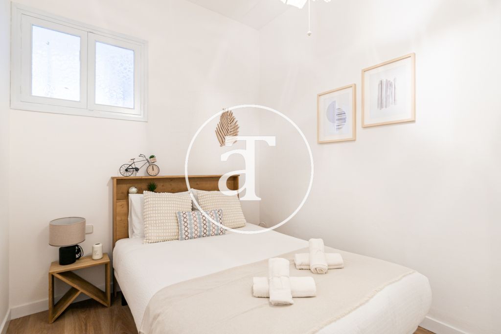 Monthly rental apartment with1 double bedroom in Carrer d'Aragó 15