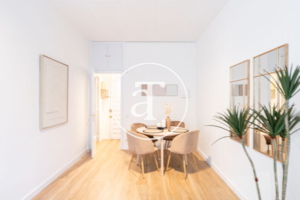 Monthly rental apartment with1 double bedroom in Carrer d'Aragó 10