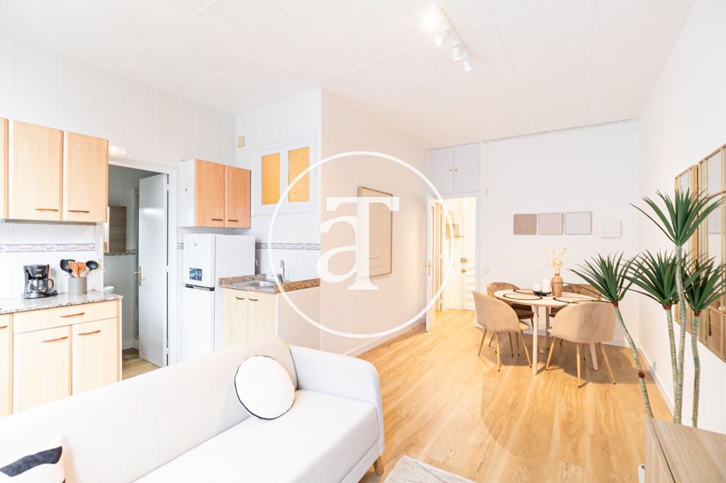 Monthly rental apartment with1 double bedroom in Carrer d'Aragó 9