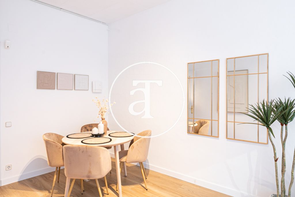 Monthly rental apartment with1 double bedroom in Carrer d'Aragó 3