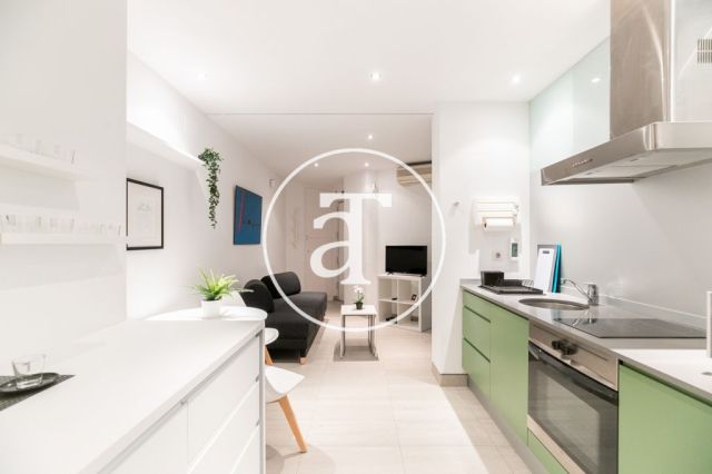 Appartement 1 chambre à louer pour une courte durée, à deux pas de la station de métro Urquinaona 9