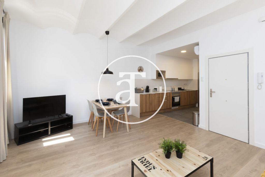 Monthly rental apartment with 2 bedrooms, and terrace Hospitalet de Llobregat 4