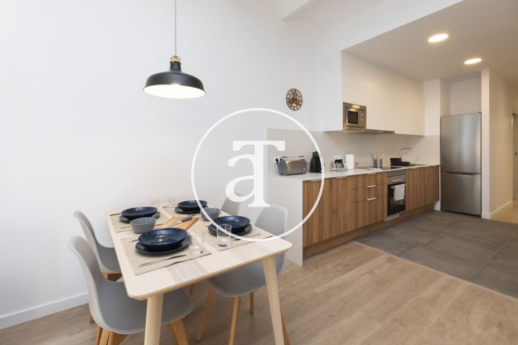 Monthly rental apartment with 2 bedrooms, and terrace Hospitalet de Llobregat 6