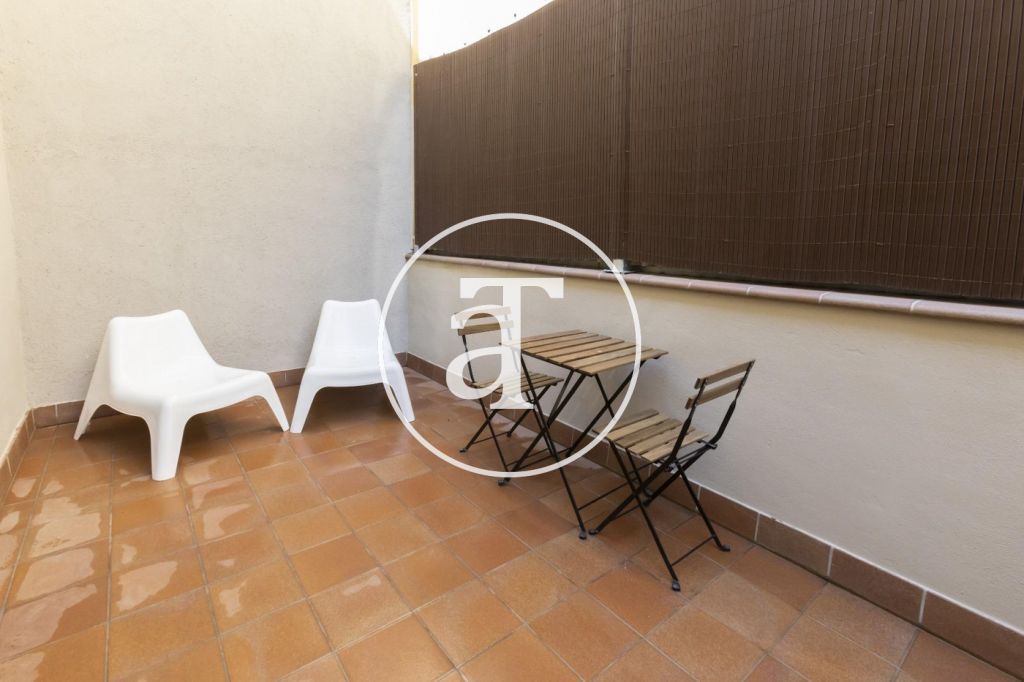 Monthly rental apartment with 2 bedrooms, and terrace Hospitalet de Llobregat 8
