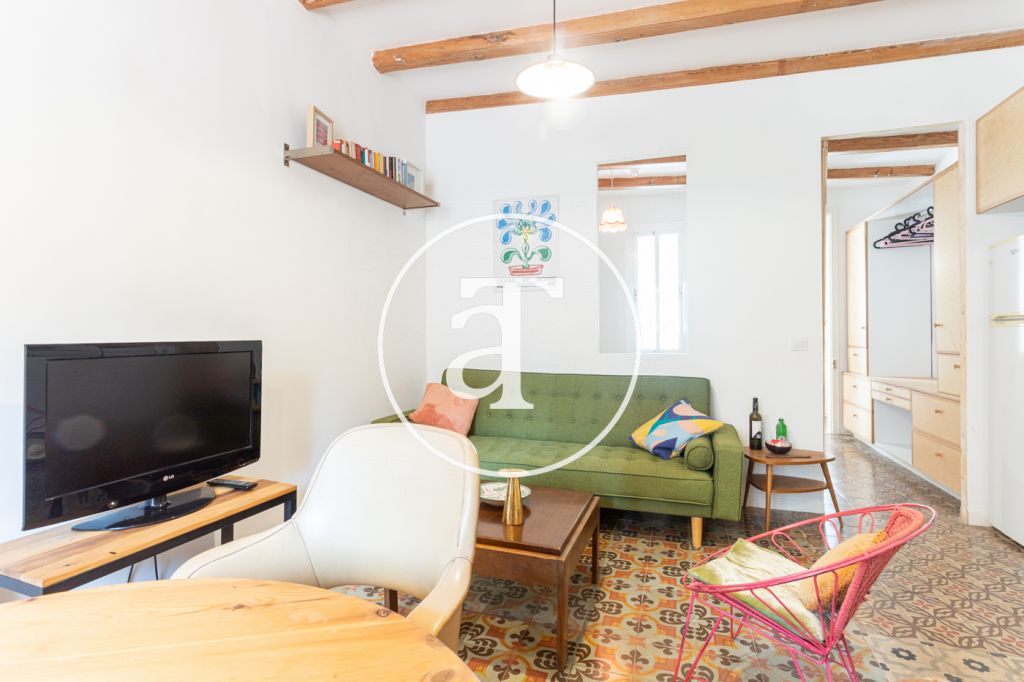 Piso de alquiler temporal de 1 habitación con terraza comunitaria cerca de Sagrada Família 6