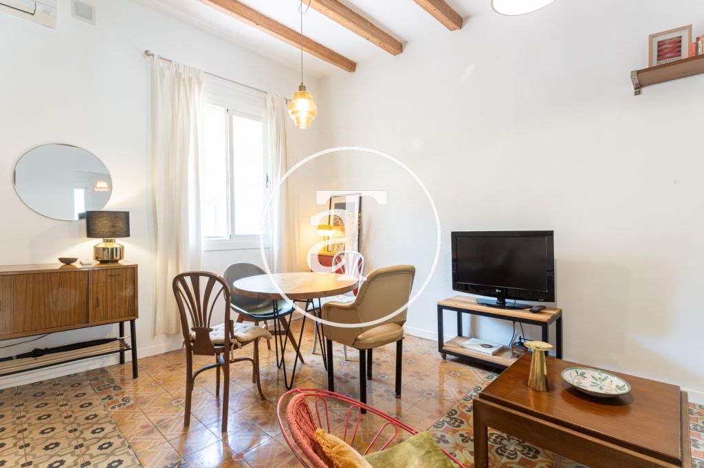 Piso de alquiler temporal de 1 habitación con terraza comunitaria cerca de Sagrada Família 4