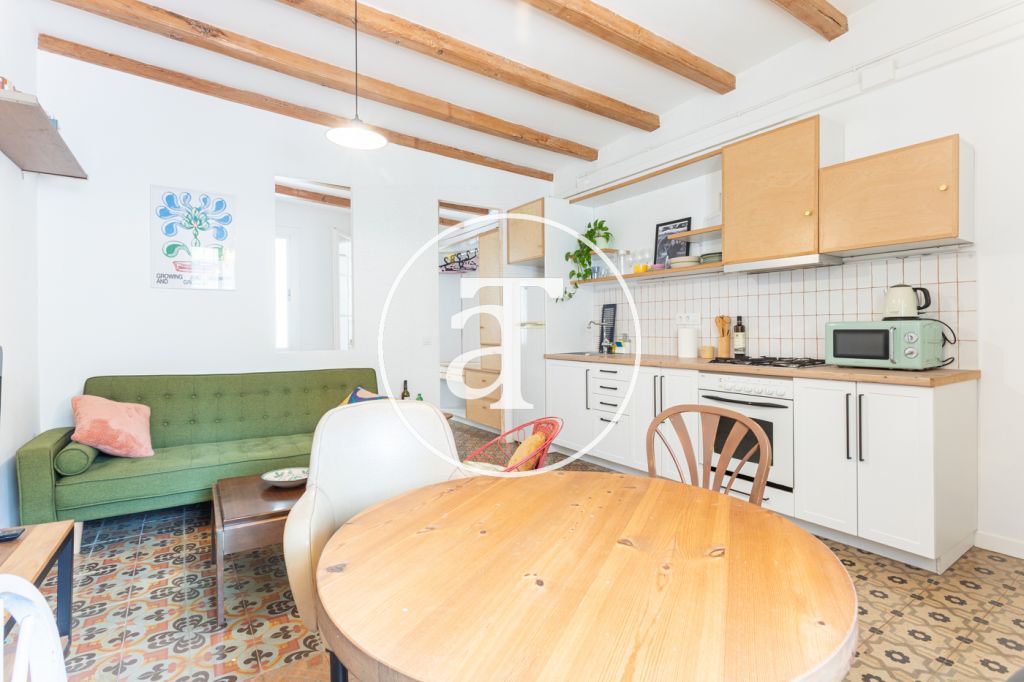 Piso de alquiler temporal de 1 habitación con terraza comunitaria cerca de Sagrada Família 8