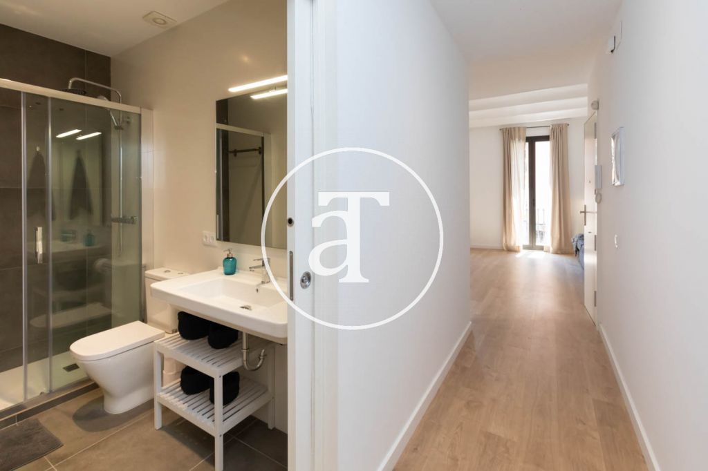 Monthly rental apartment with 3 bedrooms and terrace well communicated with Barcelona 39