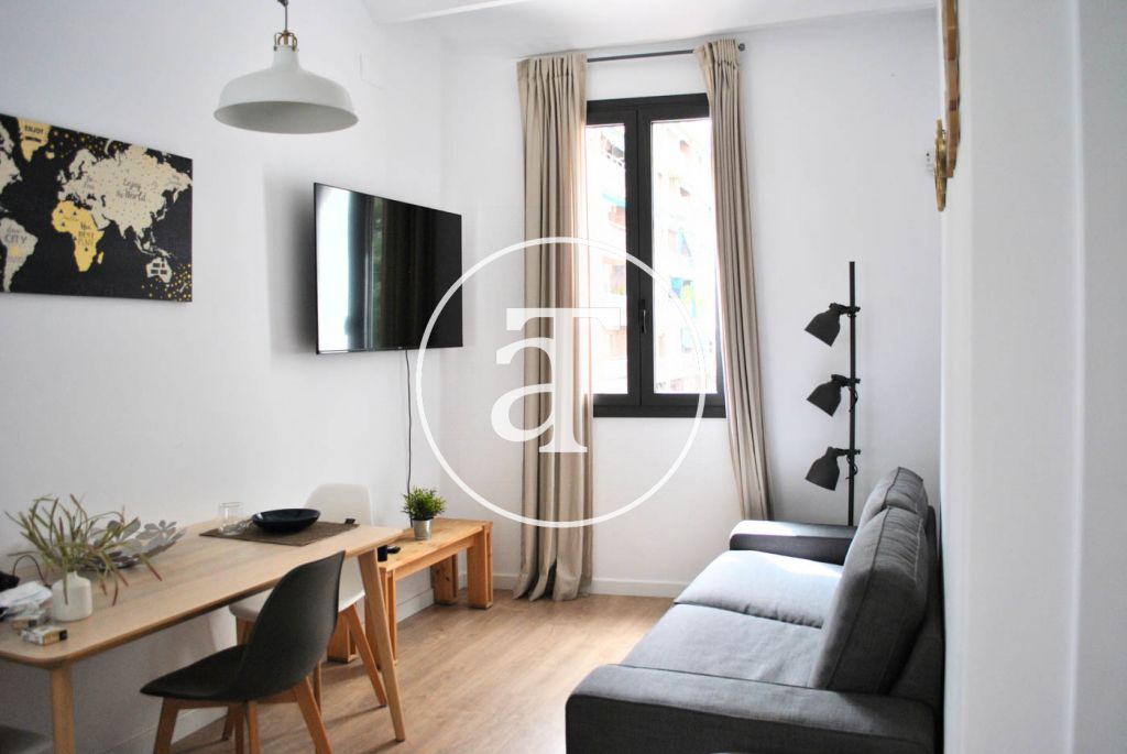 Monthly rental apartment with 3 bedrooms and terrace well communicated with Barcelona 4