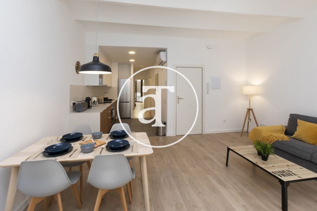 Temporary rental apartment with 2 bedrooms and terrace in Hospitalet de Llobregat 5