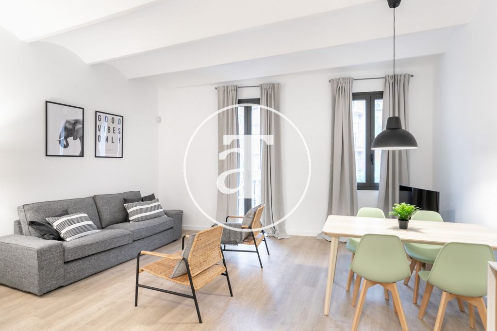 2-bedroom apartment for short-term rental in L'Hospitalet de Llobregat