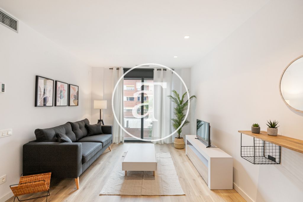 Monthly rental apartment with 2 double bedrooms in Barcelona