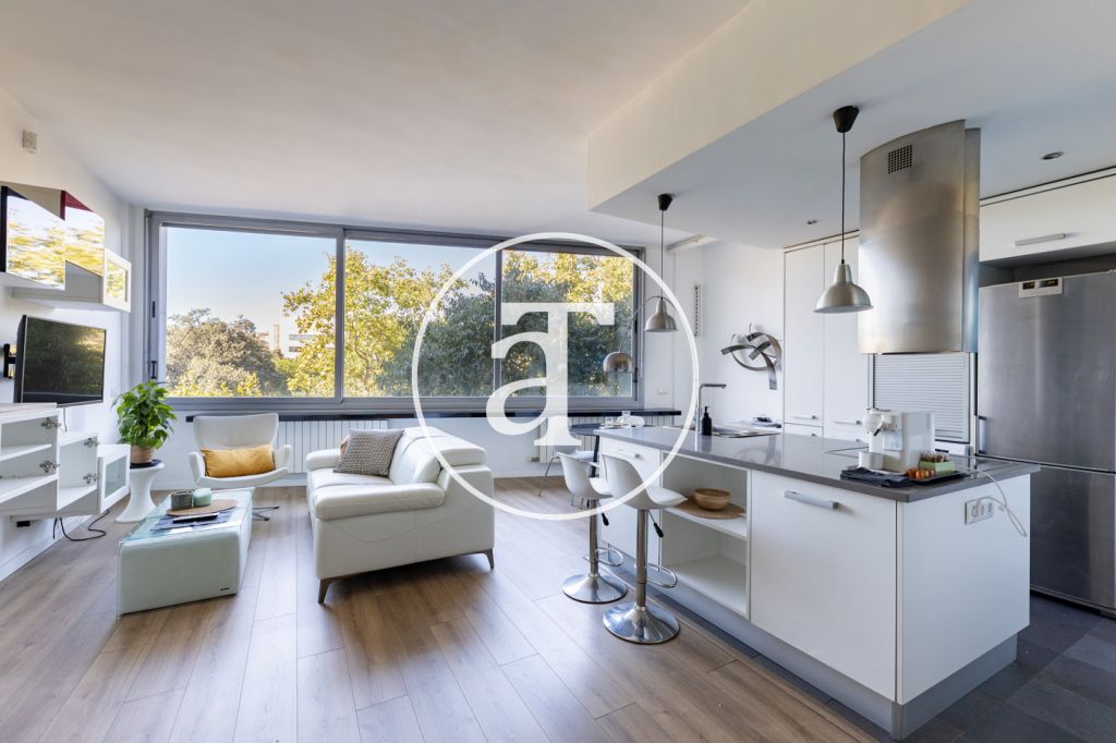 Piso de alquiler temporal de 1 habitación y 1 baño en Sant Martí