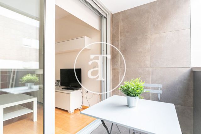 Location temporaire d'un appartement meublé avec terrasse à Barcelone 10