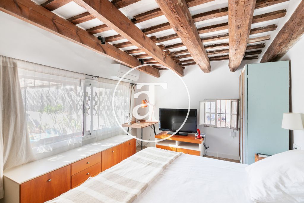 Appartement temporaire à louer avec 1 chambre, 1 salle de bain et terrasse à El Born 15