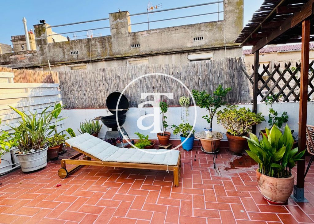 Appartement temporaire à louer avec 1 chambre, 1 salle de bain et terrasse à El Born 23