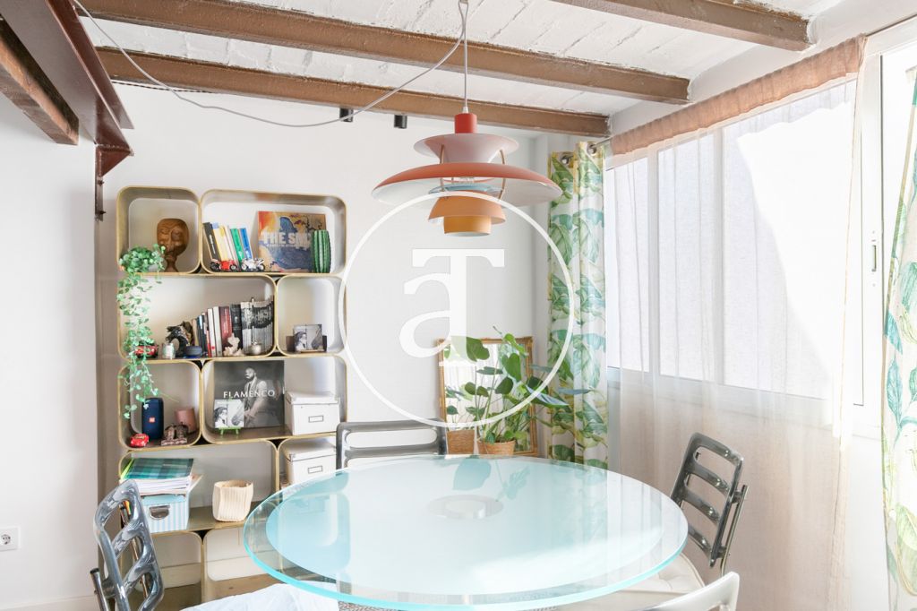 Appartement temporaire à louer avec 1 chambre, 1 salle de bain et terrasse à El Born 7