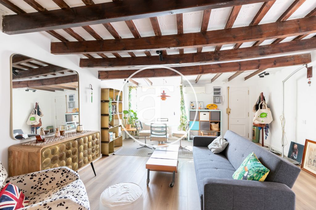 Appartement temporaire à louer avec 1 chambre, 1 salle de bain et terrasse à El Born 3