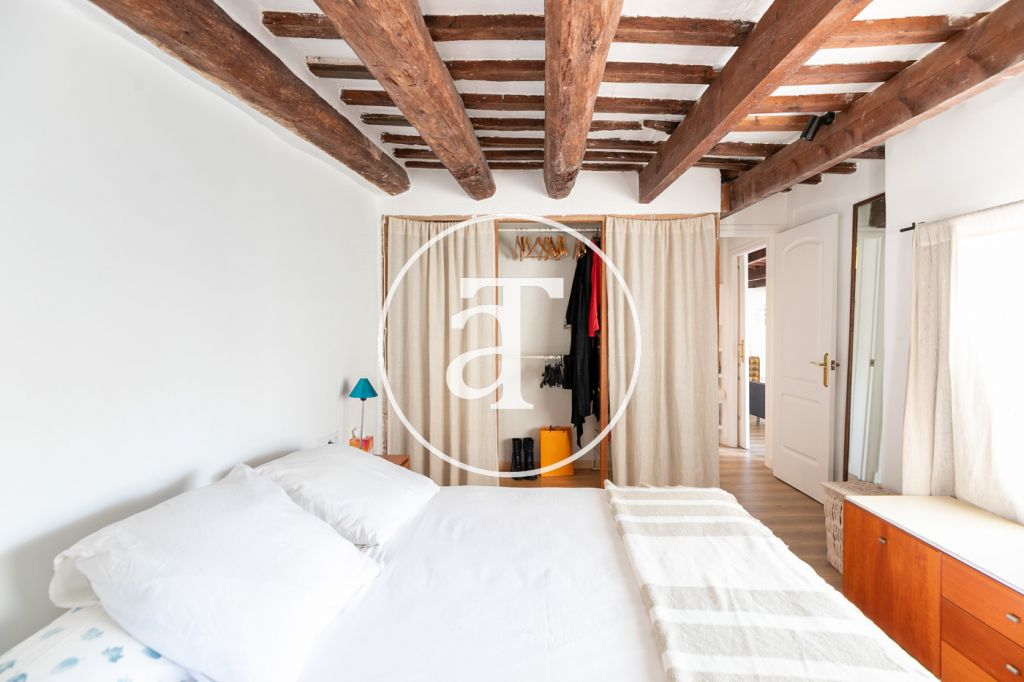 Appartement temporaire à louer avec 1 chambre, 1 salle de bain et terrasse à El Born 17