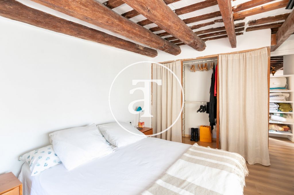Appartement temporaire à louer avec 1 chambre, 1 salle de bain et terrasse à El Born 16