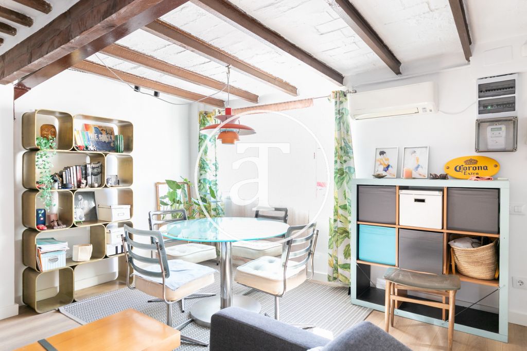 Appartement temporaire à louer avec 1 chambre, 1 salle de bain et terrasse à El Born 5