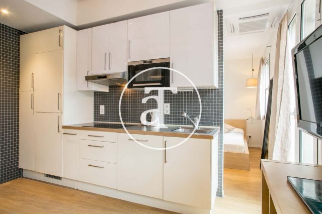 Appartement de 1 chambre à louer temporairement près de la plage de Barceloneta 10