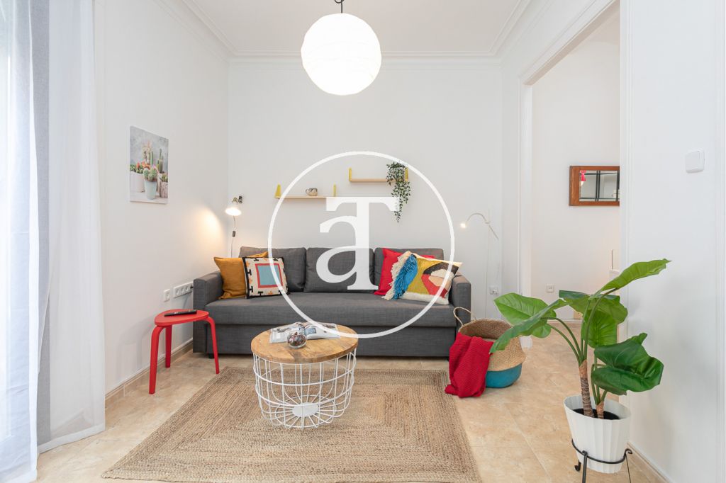 Monthly rental apartment with one bedroom and studio in Sant Antoni 1